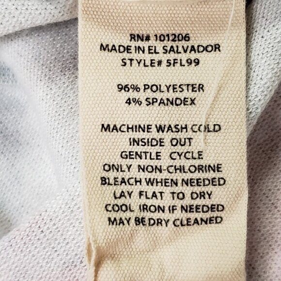 Soft Surroundings Womens Tropical Flower Top Size 2X Beachy Vacation Stretch - Picture 5 of 9